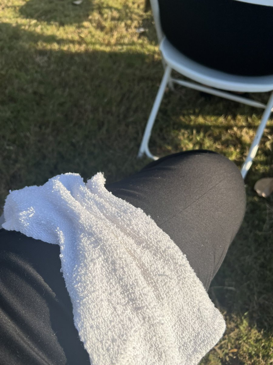 For formal or semi-formal events in the Delta, where the customary sweat rag over your shoulder may be frowned upon, one should keep it in their hand or drape it across the thigh. 

Follow me for more “it’s hot outchea” etiquette tips. 
#MSDelta