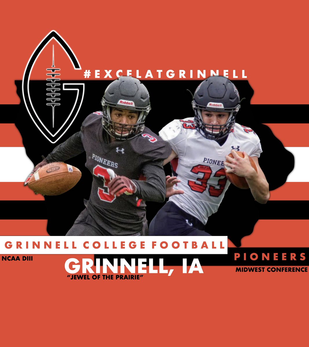 After a great call with @CoachBlalock44 I’m grateful to say I have received an offer from @Grinnell_FB! @robertpomazak @SCNFBOFFICIAL @DeepDishFB @CoachBigPete @PrepRedzoneIL