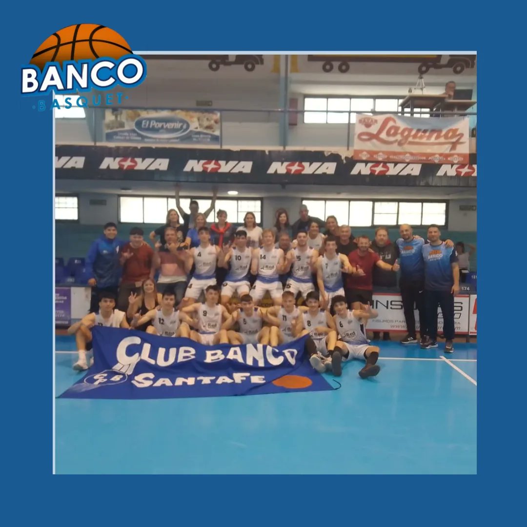SOMOS BANCO BÁSQUET 2023
Liga Federativa U21-
Hoy Banco le ganó por 71 a 66 a Atenas de Venado Tuerto, obteniendo el 3er puesto 
Felicitaciones jugadores, cuerpo técnico y para los padres que apoyan 
VAMOS BANCO 💙🏀
<a href="/marcapersonalsf/">Marca Personal Digital</a> <a href="/PrensaFebasanta/">Federación de Básquet de Santa Fe</a> <a href="/sfdeportivo/">Santa Fe Deportivo</a> <a href="/SantaFeBasket/">SANTA FE BASKET | SFB</a>