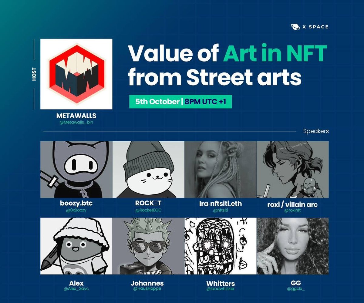 METAWALLS tweet media