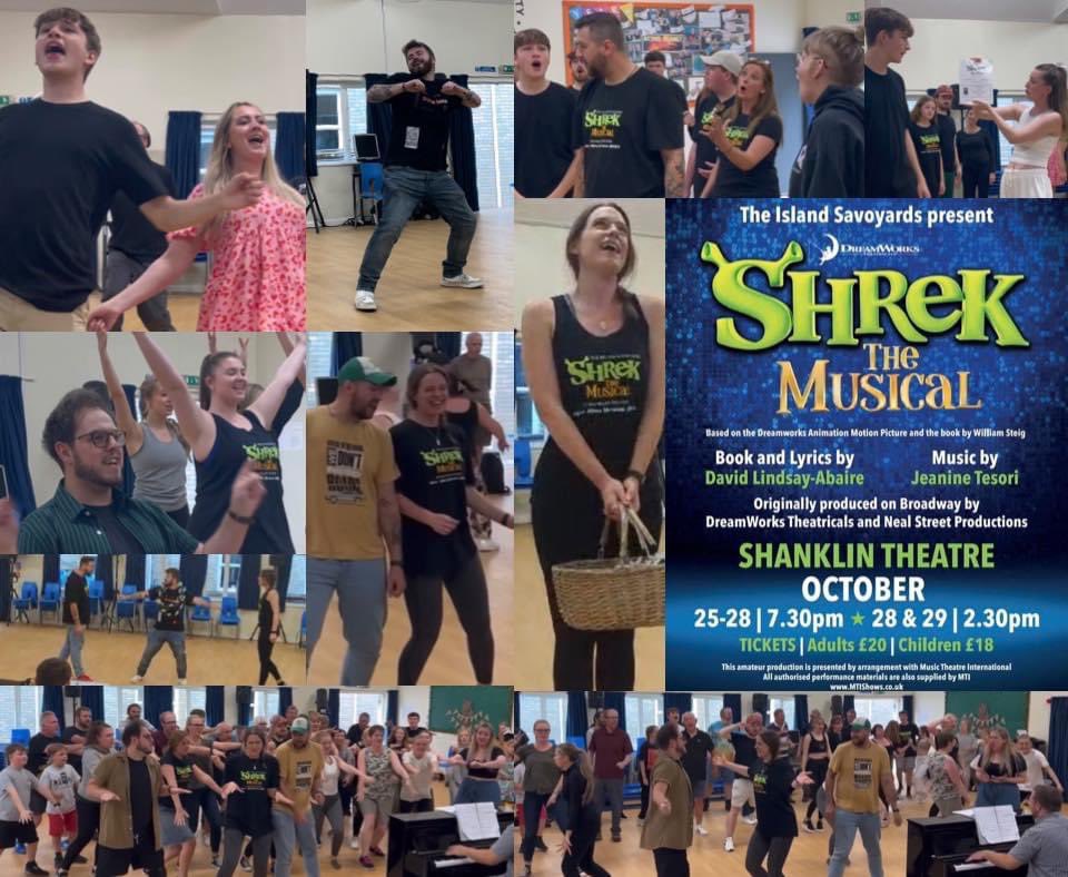 I love this cast. What an amazing bunch to laugh, sing, dance & fart with…when I say this show will be incredible, it’s with confidence. 💚 Get your ‘Shrek’ tickets from 01983 868000 or shanklintheatre.com #iow #isleofwight #iw #theatre #Shrek #ShanklinTheatre #iwtheatre