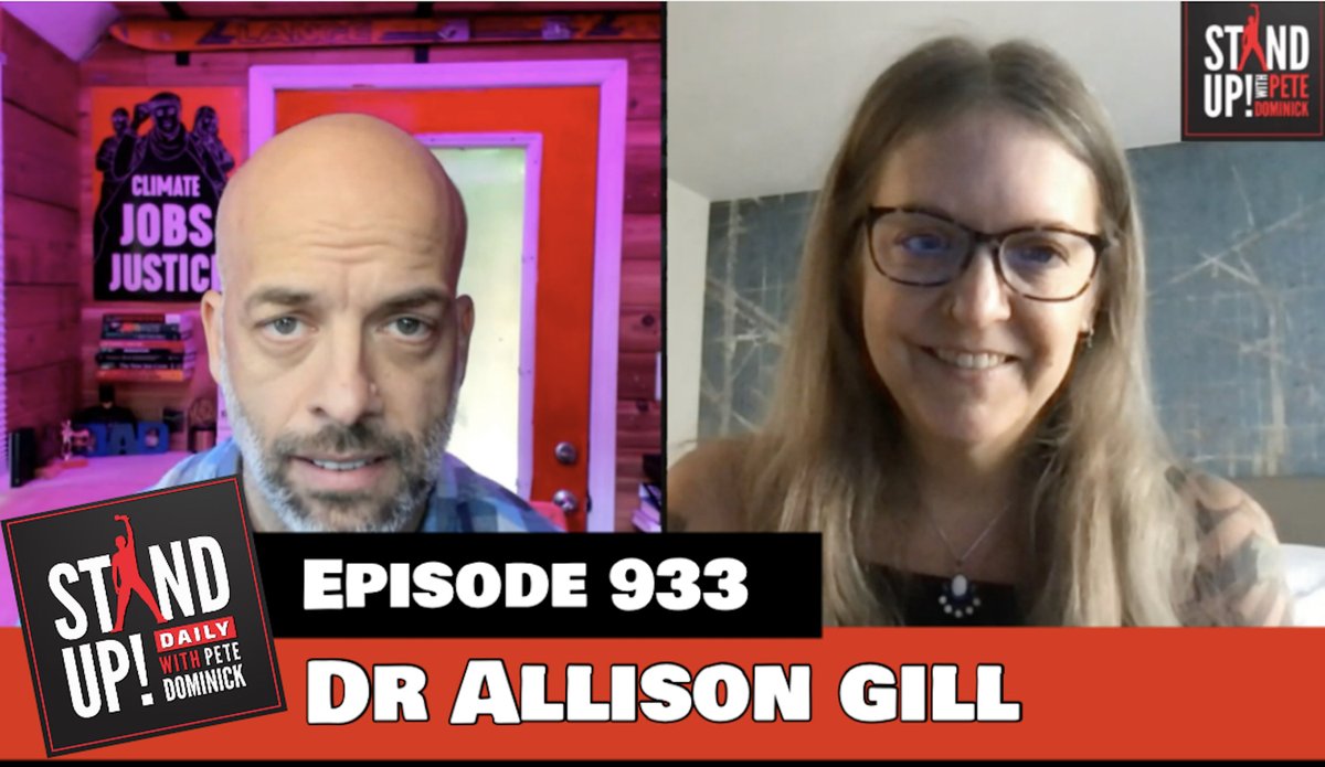 I was really happy to get @allisongill back on today's @StandUpWithPete to touch on much of what she is covering on all of her awesome programs. @MuellerSheWrote @aisle45pod @dailybeanspod standupwithpete.libsyn.com/supd-934-weeke…
