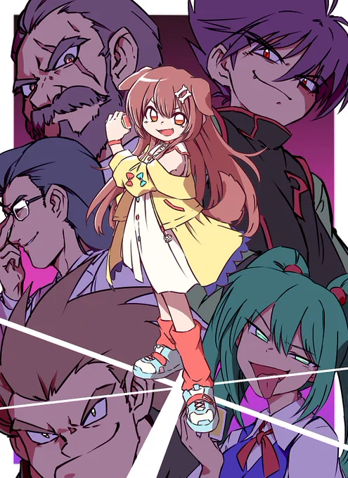 自分のメディア欄見てて思ったけど集合絵を何かと描きがちだったあの頃の箸熊はどこへ…