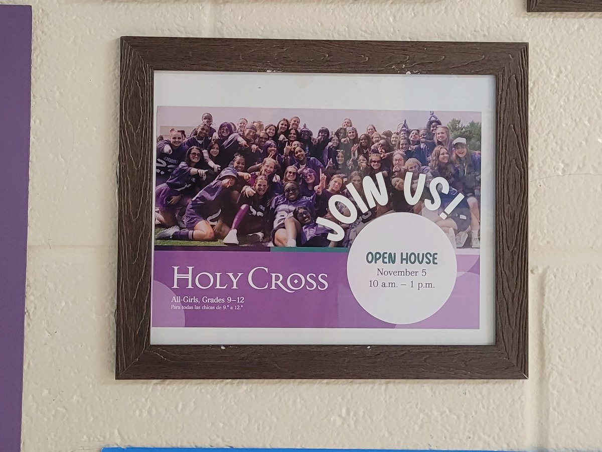 StJosephsRCS's tweet photo. #principalnotes One thing that is so great about @ADWCathSchools is all the great high school choices for our 8th graders!   I took all the great info they provided &amp; made a collage for our 8th graders in their hallway!  Oh, the places they can go! #ADWcommUNITY @ https://t.co/3N1TUluqgL