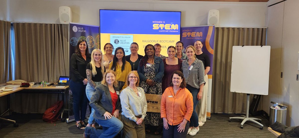 ValueCreatorsPL's tweet image. More photos from our recent STEM program held in the Goldfields.

An amazing two days with a group of aspiring individuals. We love to see these women making lifelong connections and supporting one another along their journey.

Save the date for our next workshop - link in bio.
