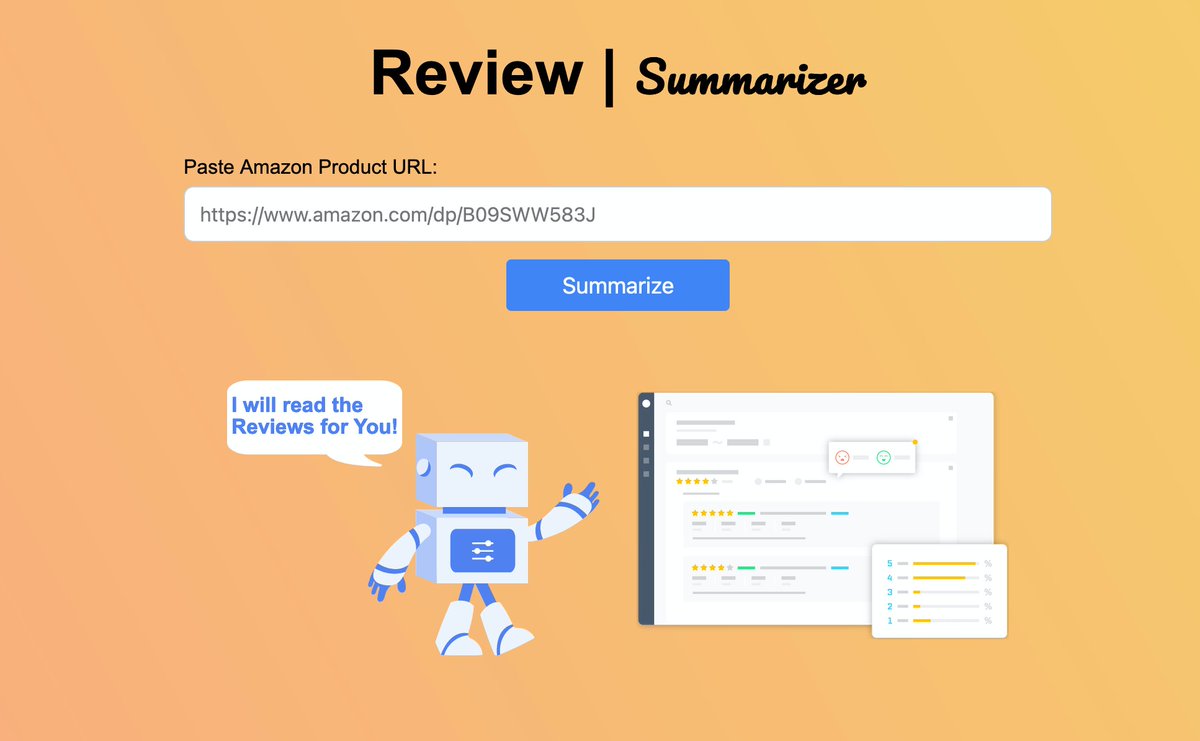 📢 Looking to save time and get the essential information from product reviews? Try the Review-Summarizer! 🚀 Easily get a bullet point summary of reviews in seconds. 📝 Check it out at aitoppicks.com and never miss important details again! #ProductReviews #TimeSave