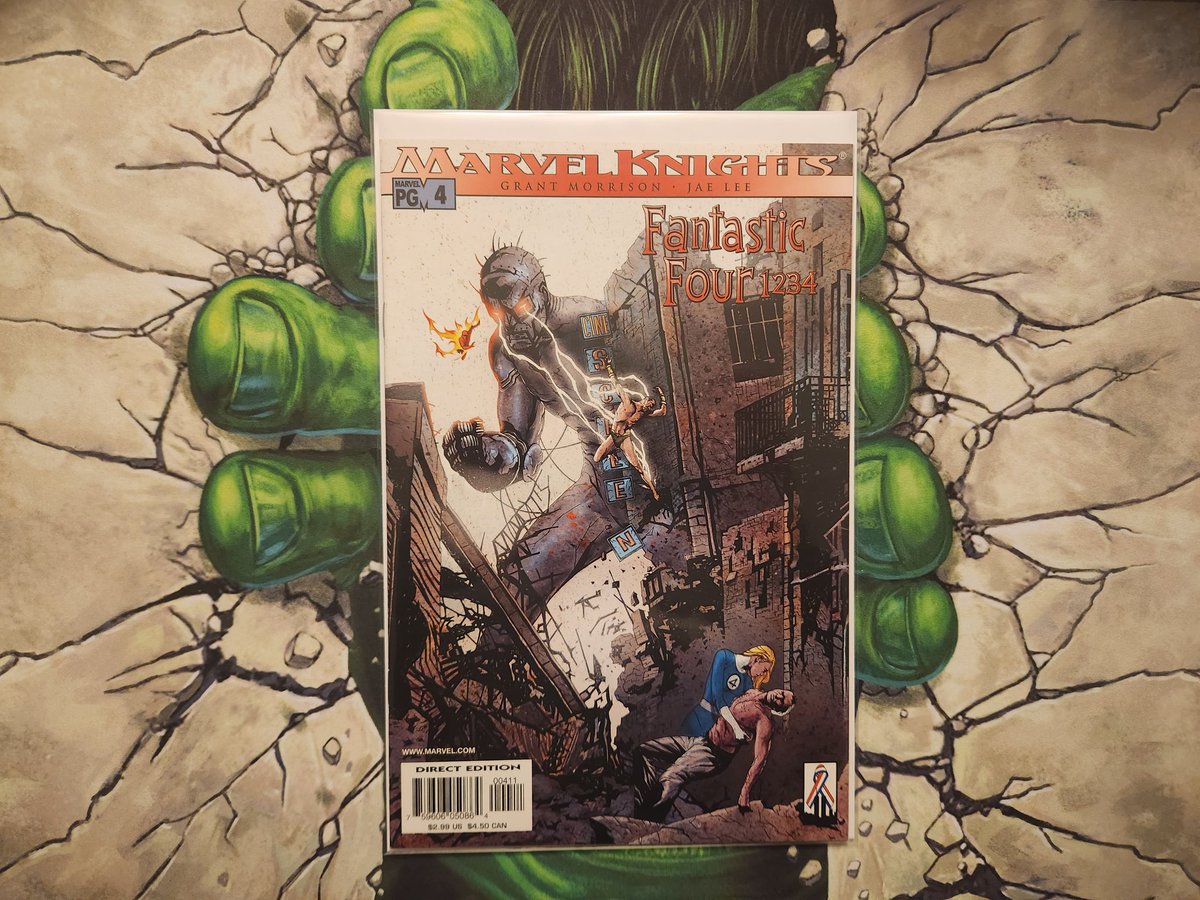 Apollokid3000's tweet photo. Fantastic Four 1234 #1-4. $1 flea marke find. Grant Morrison & Jae Lee. I can't wait to read this.
#MarvelComics
#fleamarketfind
#MarvelKnights
#FantasticFour
#FantasticFour1234
#DoctorDoom
#Namor
#YancySt https://t.co/D7XL4TZQi0