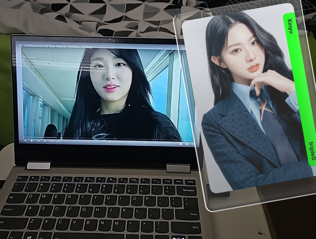 iamtheGuj's tweet photo. Love this new update on the cosmo app, now you can take a photo with your tripleS objekts! 😍

And yes I'm a huge Xinyu fan! 

#tripleS #트리플에스 #LOVElution #Xinyu #신위 #cosmoapp #objekt #WAV https://t.co/TFXVaBJN0R