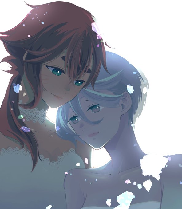水星の魔女一周年おめでとうございます再掲できる絵が本の表紙しかなく申し訳ないですが祝う気持ちはたくさんあります