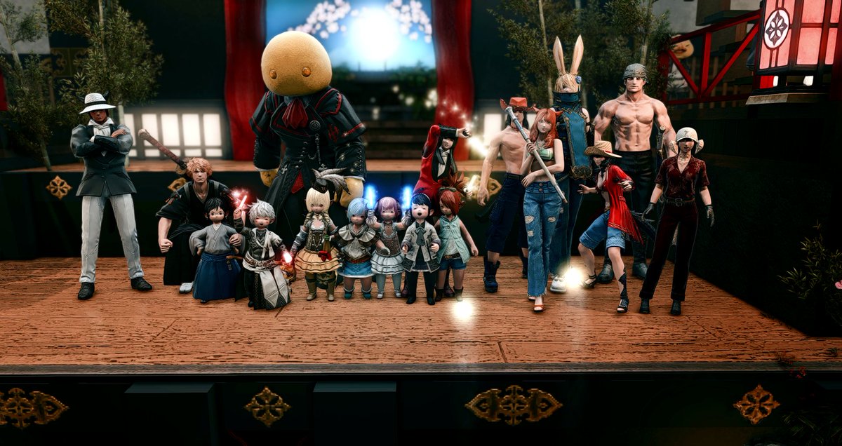 /ᐢ⑅ᐢ\   ♡   ₊˚  
꒰ ˶• ༝ •˶꒱       ♡‧₊˚    ♡
./づ~ :¨·.·¨:     ₊˚  
           `·..·‘    ₊˚   ♡
#GlamconXIV late post photo 
#FFXIV #ElementalDC #FF14SS 
<a href="/alwaysmyaerith/">it hurts right here in my meow meow</a> <a href="/silxntnoir/">NoiR 🦊</a> <a href="/thatonetuko/">Kayla 🍵</a> @PaxAtGungnir <a href="/YukinaYukina_03/">Yukina ゆきな 🫧</a> 
ty for the event <a href="/tohrusoma_xiv/">Tohru Soma</a>