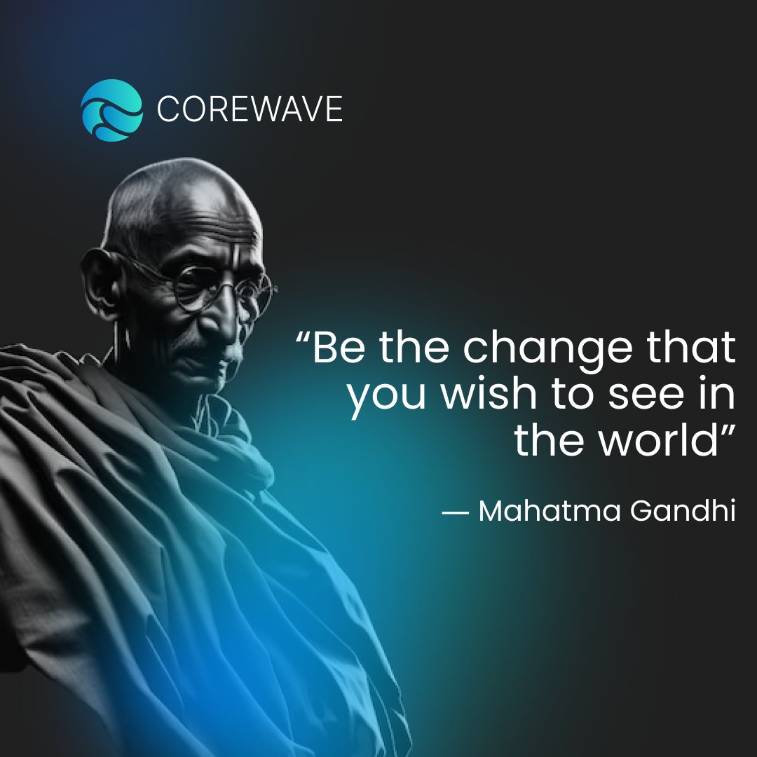 corewavetech's tweet photo. Remembering the father of our nation on his birth anniversary. 🙏🇮🇳  
#GandhiJayanti #MahatmaGandhi #NonViolence #FreedomStruggle #India  #Peace #Inspiration #corewave https://t.co/reE5q4SxWY