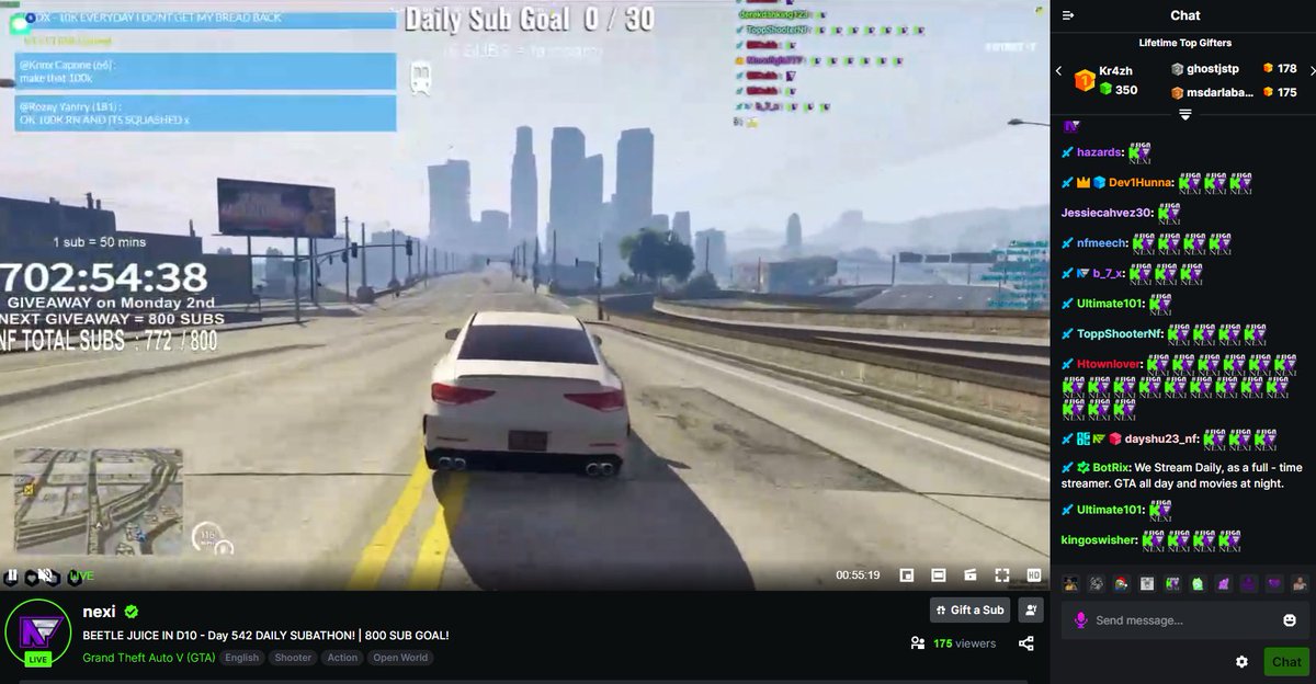 nexifamily's tweet image. TODAY IS DAY 542 BEING LIVE EVERY SINGLE DAY!! #KICK SIGN NEXI ! @KickCommunity @KickStreaming @StakeEddie