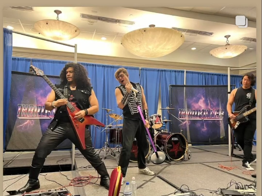 Had a blast at MiryokuCon and Pittsburg Gaming Expo over the weekend

It was our first two shows with our new bassist, Brian Ryu! 

#thrillkiller #rock #metal