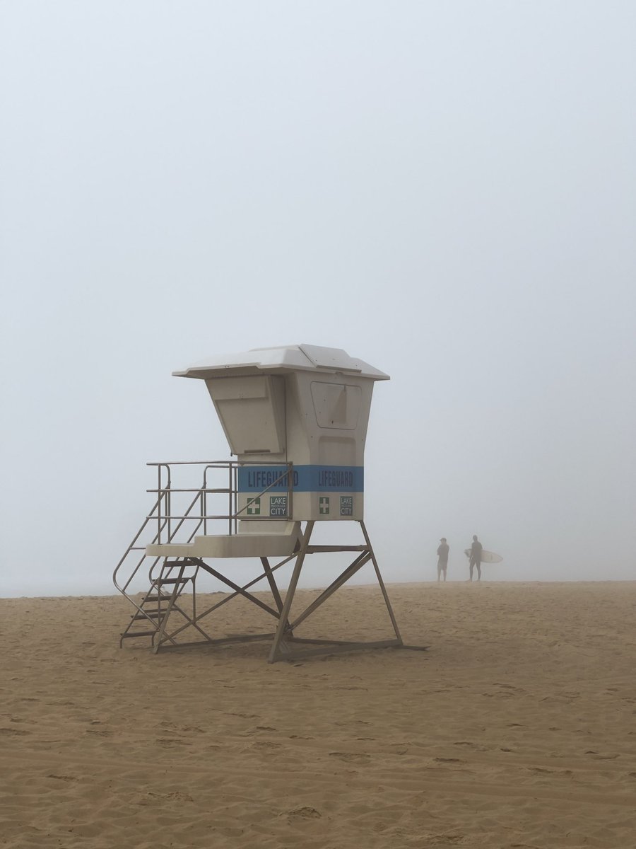 solarfractal's tweet photo. Foggy morning at the beach https://t.co/nkJ1pFeC7Q