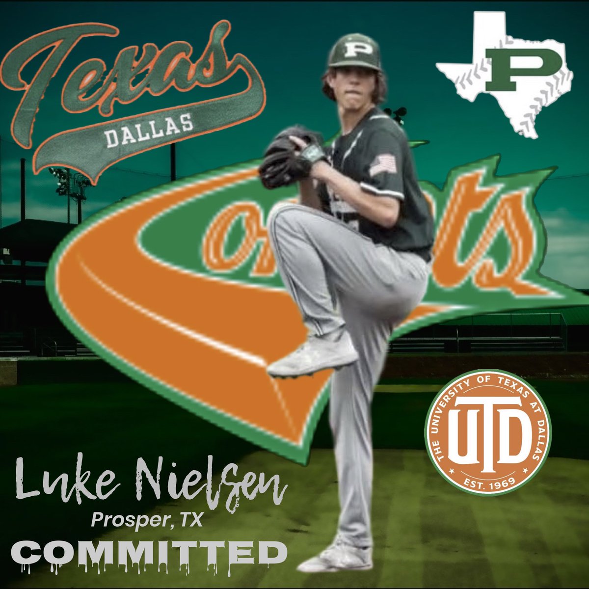 Luke Nielsen (@lukenielsen64) on Twitter photo Honored to announce my commitment to the University of Texas at Dallas Baseball! Thank you to my family and coaches for helping me along the way. Very excited to be taking the journey with UTD as we enter the D-II Lone Star Conference! <a href="/UTDBaseball/">UT Dallas Baseball</a> <a href="/ThePHSBaseball/">Prosper HS Baseball</a> <a href="/OleGreyBeard/">Colin Young</a> Honored to announce my commitment to the University of Texas at Dallas Baseball! Thank you to my family and coaches for helping me along the way. Very excited to be taking the journey with UTD as we enter the D-II Lone Star Conference! <a href="/UTDBaseball/">UT Dallas Baseball</a> <a href="/ThePHSBaseball/">Prosper HS Baseball</a> <a href="/OleGreyBeard/">Colin Young</a>