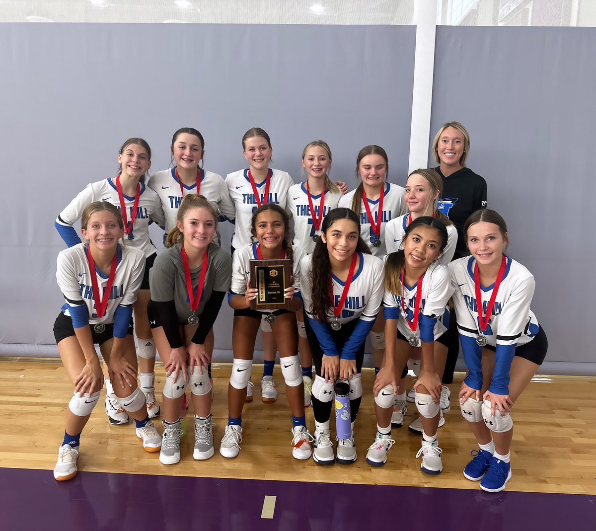 Second place goes to 8A volleyball! Fought hard against La Porte but fell short. Way to work hard this weekend!