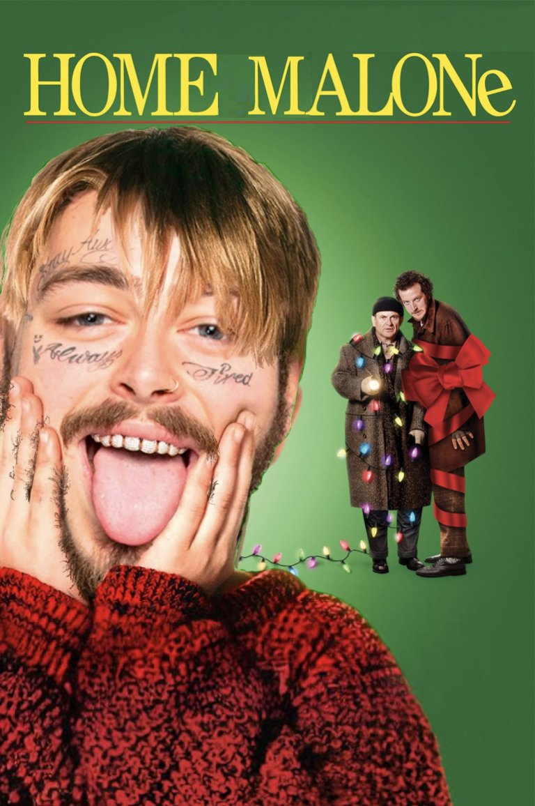 Post Malone is HOME ALONE