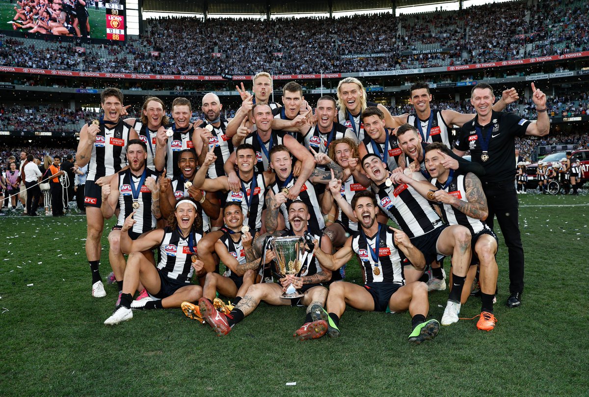 Congratulations to @CollingwoodFC on becoming the 2023 @AFL Premiers 👏 What a great way to end the 2023 season – we look forward to see what’s to come in 2024!