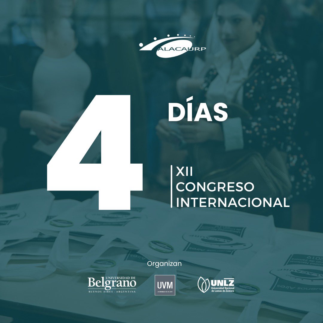 🚨 Faltan 4 días para que comience el XII Congreso Internacional “Relaciones Públicas: escenarios, adaptación y nuevas tendencias”.

👉🏻Últimos días para inscribirte 🔗 forms.gle/vhwVTX3o6PHary…