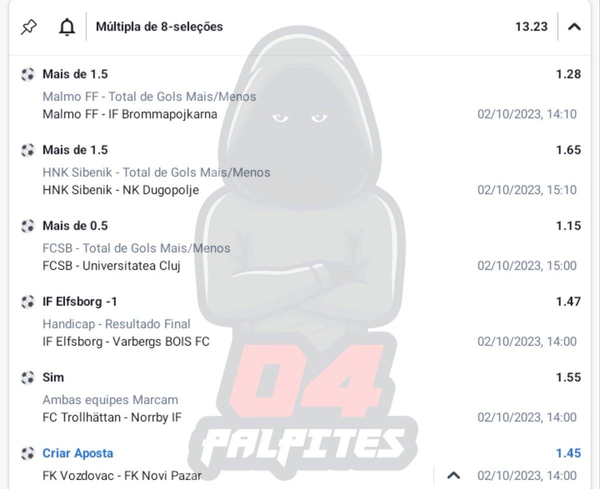 deuacota's tweet photo. ⚽ SUBMUNDO ESPORTIVO | ODD 13.23 ❤️🔥
ANÁLISE DE AMANHÃ RAPAZIADA ⭐🔮
🔗 LINK DA APOSTA LÁ NO GRUPO!
GRUPO FREE TELEGRAM:
➡️ https://t.co/l2JFYLNI8o ⬅️
📥 https://t.co/QU0TN9ThoD 📱
#apostas #oddalta #oddsaltas #outubro #futebol https://t.co/PpycemIVyH