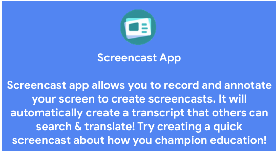 What?  Can we just stay in bed and teach using ScreenCast? #Googlechampions #AcerforEducation