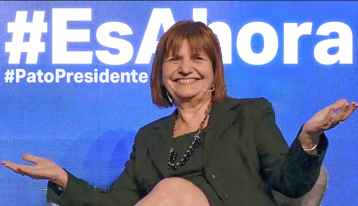 claudiawald's tweet photo. #PatoPesidente https://t.co/uJYAix34WT