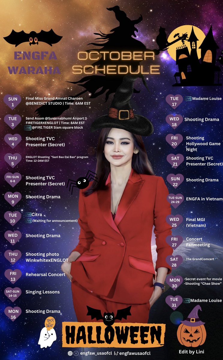 EngfaW_USAofcl's tweet photo. 🎃Halloween month🎃
Happy October!

BEST PART02 OF ENGFA
#อิงฟ้ามหาชน #EngfaWaraha
@EWaraha https://t.co/ujDV3RlhCx