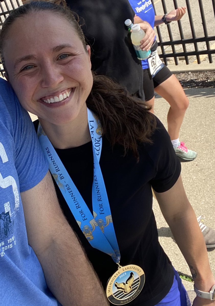 “The journey of a thousand miles begins with a single step” 👟…

HUGE CONGRATULATIONS to <a href="/CoachEv_/">Ev Parsons</a> who completed her first full marathon 🏃‍♀️ earlier today.!.!.! 

Still a ray of sunshine ☀️ and smiling 😊 after 2️⃣6️⃣.2️⃣ miles‼️‼️

🏅#CongratsCoachEv🏅
