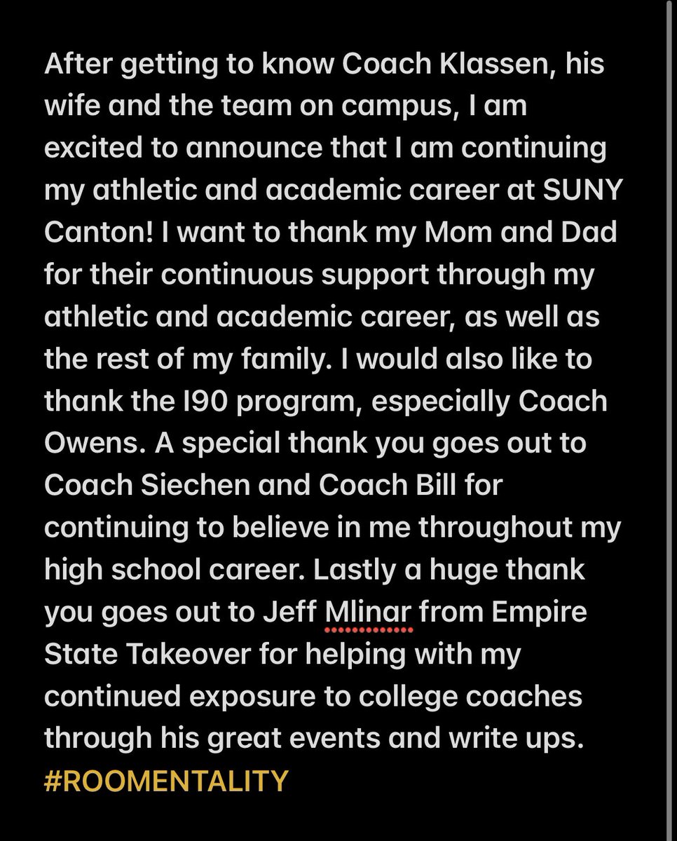 Grace Villnave (@graceballer15) on Twitter photo SUNY Canton ‘29! Thank you to everyone who has guided and helped me along the way! <a href="/cklassen25/">Coach Chris Klassen</a> <a href="/cantonwbb/">SUNY Canton Women’s Basketball</a> <a href="/cnsgirlsbball2/">CNS Girls Basketball</a> <a href="/NYSTakeover/">Empire State Takeover</a> SUNY Canton ‘29! Thank you to everyone who has guided and helped me along the way! <a href="/cklassen25/">Coach Chris Klassen</a> <a href="/cantonwbb/">SUNY Canton Women’s Basketball</a> <a href="/cnsgirlsbball2/">CNS Girls Basketball</a> <a href="/NYSTakeover/">Empire State Takeover</a>