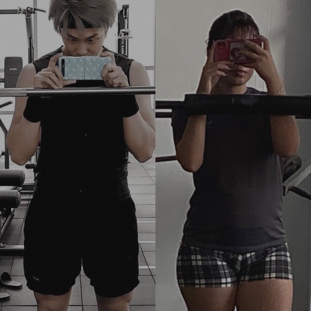 uarmytaii's tweet photo. Eu e o Namjoon dois ratinhos de academia 🤙🏻

#ARSD #ArmySelcaDay @BTS_twt https://t.co/ktA3FeRbp2