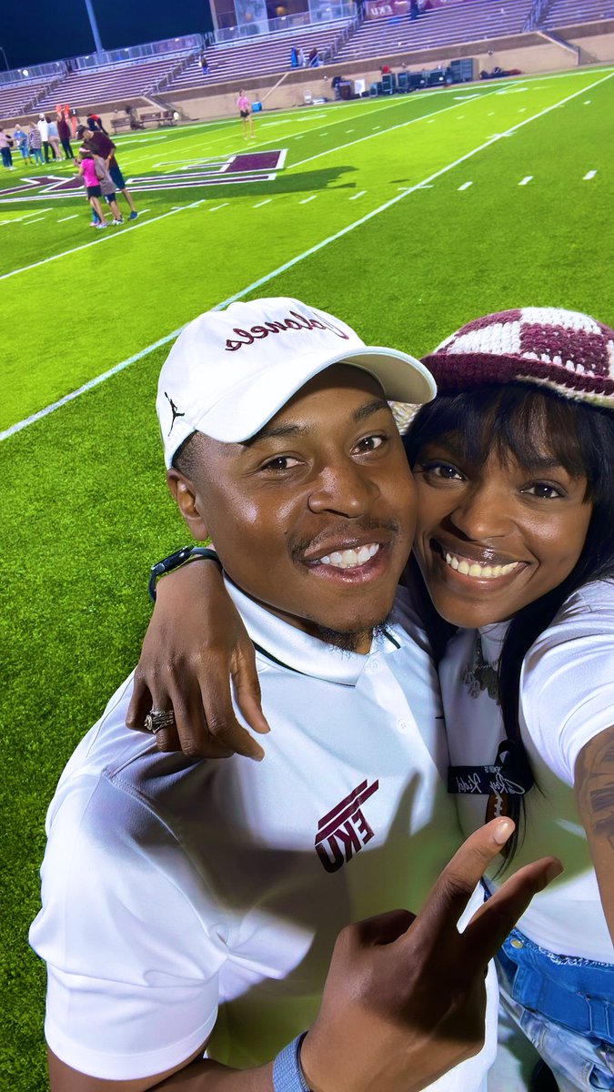 S23jones's tweet photo. Football season with my fav. Human https://t.co/eGbk3JKu06