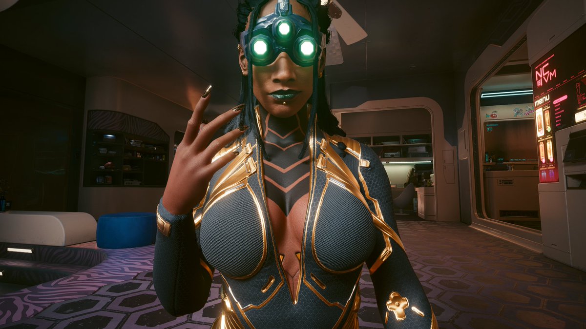 EirkasVT's tweet photo. Been having too much fun modding Cyberpunk 2077.  Hope everyone has been enjoying the new expansion! https://t.co/vKkc8yMpVZ