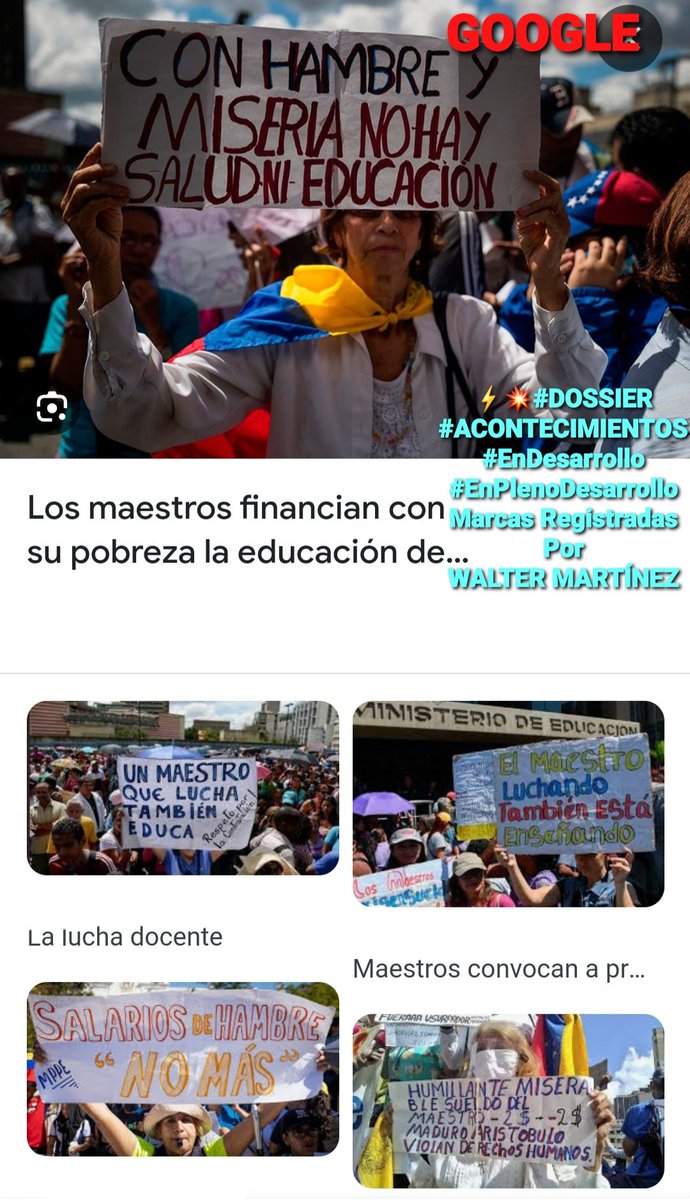 Qué desgracia
Esa señora Yelitze Santaella fue la misma que mandó a las y los maestr@s a hacer buhonería para que no murieran de hambre
Y fue la .<a href="/UN/">United Nations</a> A METERLE MENTIRAS AL MUNDO SOBRE LA SITUACIÓN DE l@s MAESTR@S EN VENEZUELA
De su imagen se deduce que COME sus 3 comidas diarias