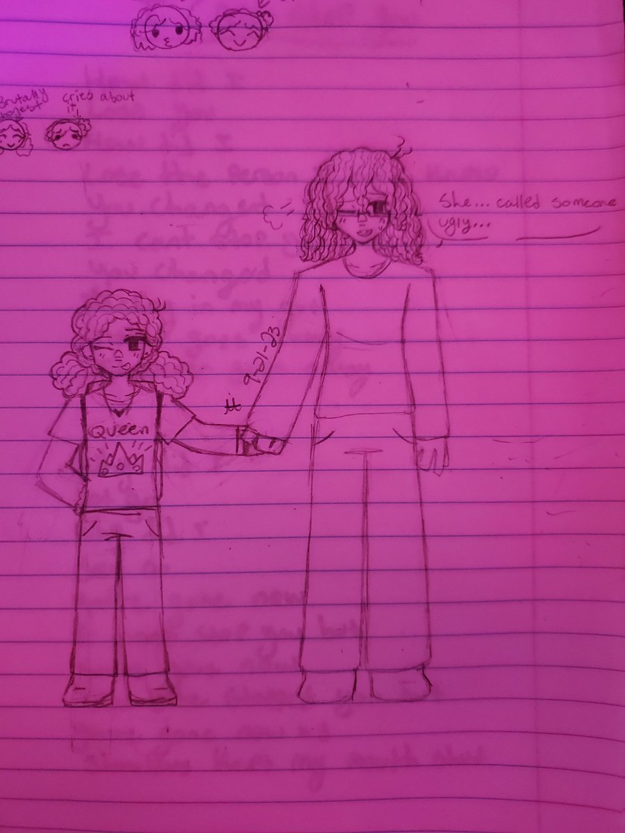 MoccaTheBestest's tweet photo. Hi I'm mocca and I'm coming back here's my art I mostly doodle and make traditional drawings but I also do digital when I can and I like to draw my ocs hehehe #ocs #drawing #doodling #oc #smallartist https://t.co/2vQYl0p3LN