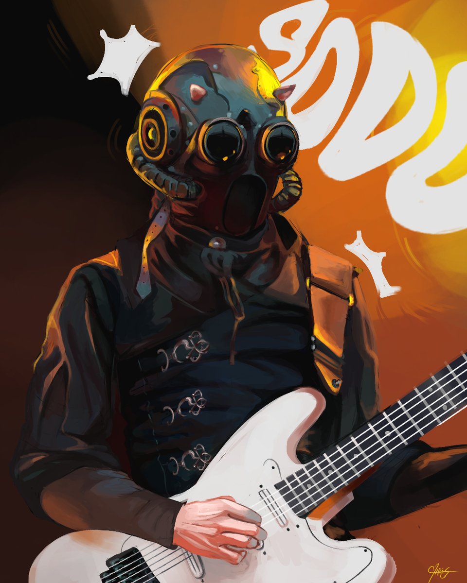 Chr1s_H127's tweet photo. Sodo my beloved, the best 3 hours I spent in my life #GHOST #SODO  #FANART https://t.co/NsDepJzAcs