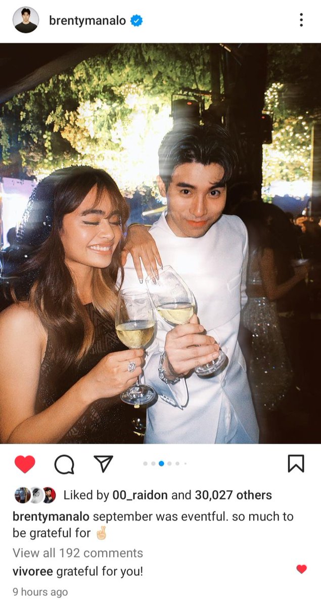 pollsofficial_'s tweet photo. Kinikilig na ba lahat ng #ViBrent?

ICYMI: Vivoree and Brent commented on each other's post on Instagram. @vivoree @brentymanalo https://t.co/n5t3A81GhP