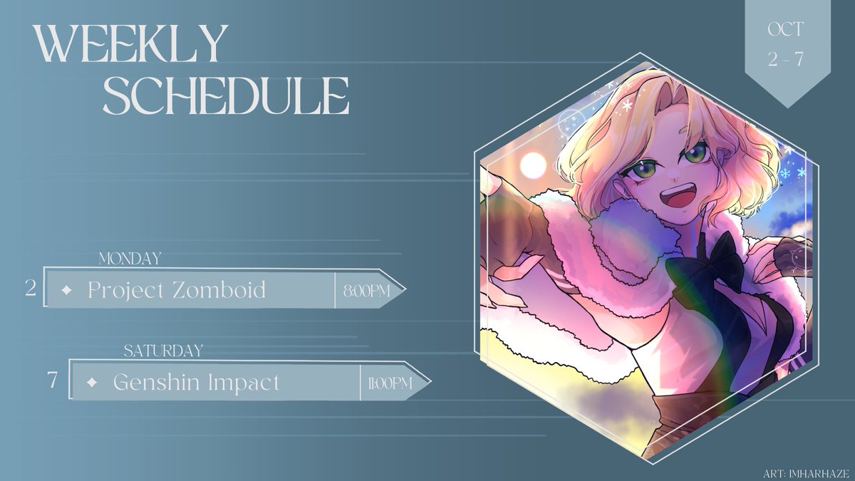 Kori_Penguin's tweet photo. ❄️WEEKLY SCHEDULE❄️
My birth month is here!! 💙💙
GEN TAG: #PenguKori
ART TAG: #Korillust
LIVE TAG: #LiveKori
NSFW TAG: #Korgasm
https://t.co/AALLDaMkrX
#Vtuber #VtuberUprising #PHVtuber #ENVtuber https://t.co/wldZSkZMka
