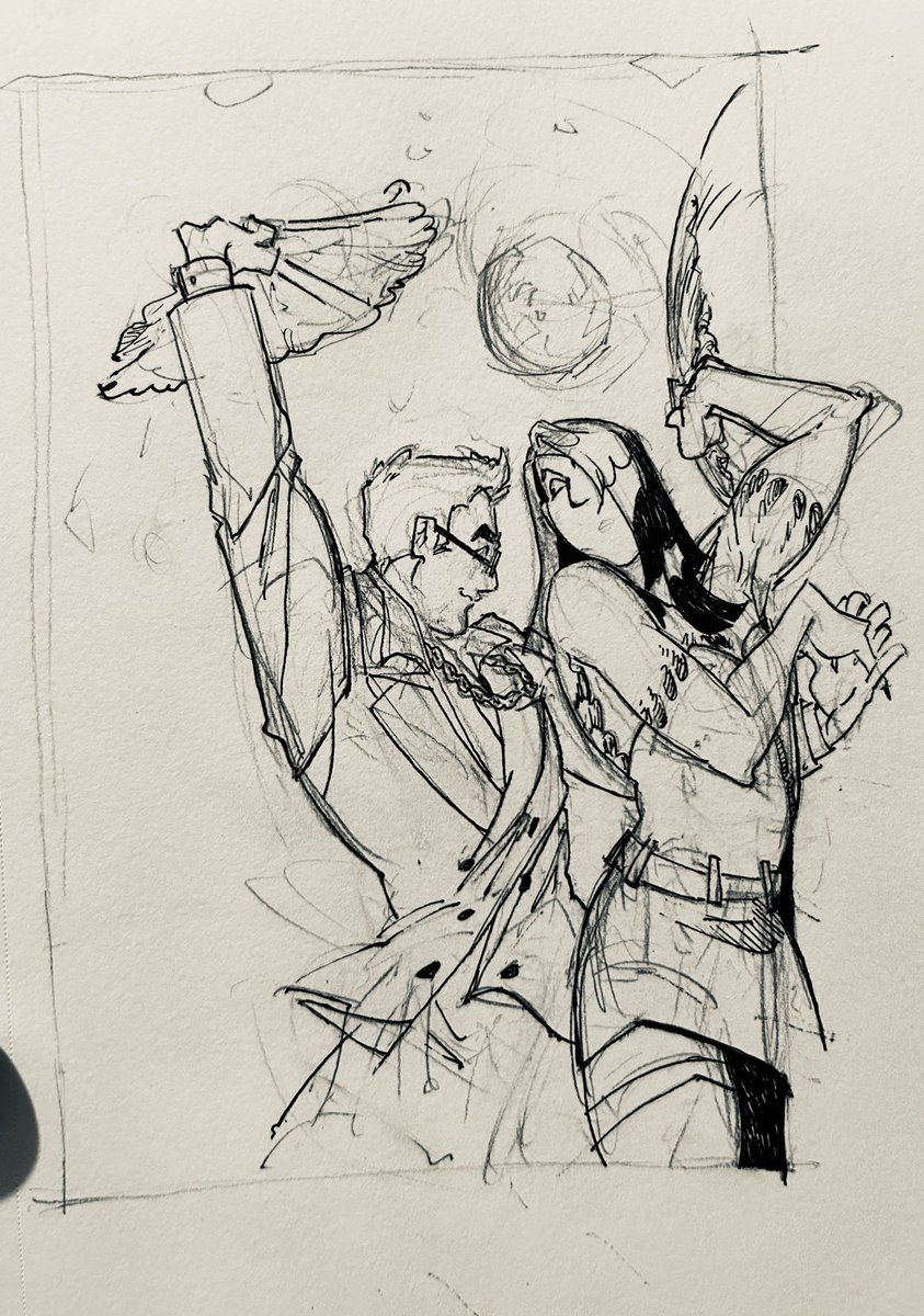 WIP // the first of October, aka make-peace-with-the-fact-that-you-are-definitely-going-to-butcher-this-inking-job-day :^]