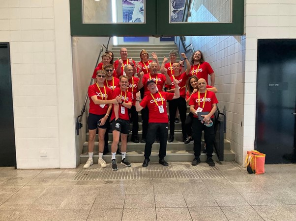 The Athletics Australia Officials Team is a multi-tasking machine. On Saturday it played a key role in the delivery of the AFL Grand Final Sprint on the hallowed turf of the Melbourne Cricket Ground.