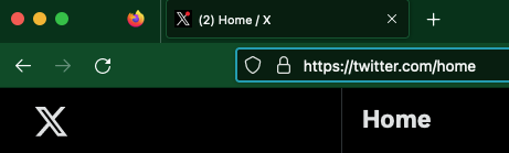 Why are we so careful to call it "formerly known as" when the quote-unquote engineers there still haven't changed Twitter into X?