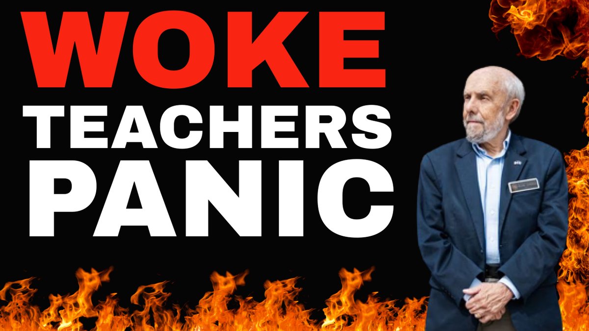 comicswelove's tweet photo. Woke teachers PANIC as new laws BAN “divisive concepts” being taught in schools!

https://t.co/hY5V15xL5T via @YouTube #WokeMindVirus #WokeAgenda #woke #divisiveconcepts https://t.co/bAl2VoMm7S