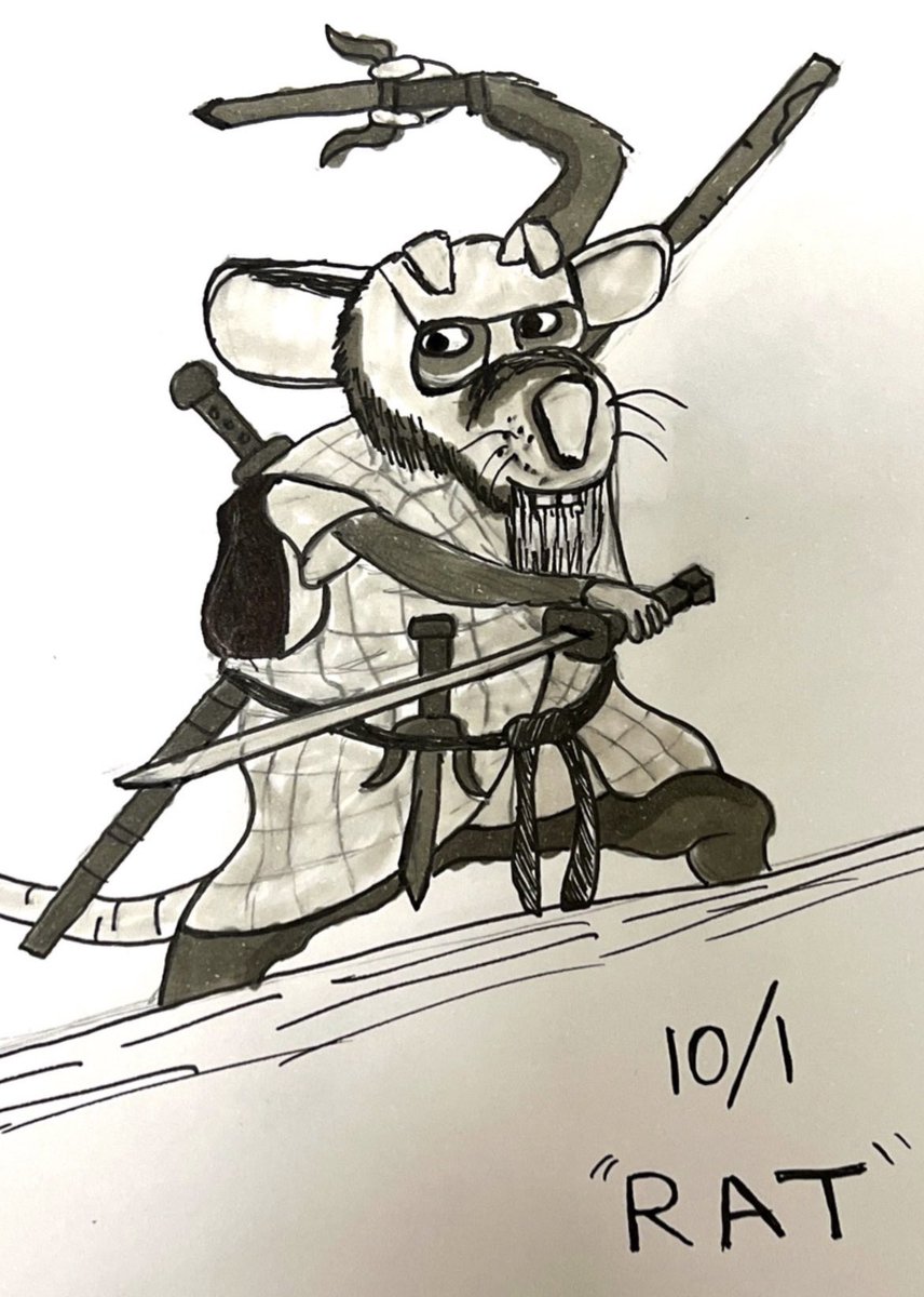 AJoustra's tweet image. Happy October 1st! 🐀

#MutanTober2023 #TMNT #Splinter #MutantMayhem #Halloween