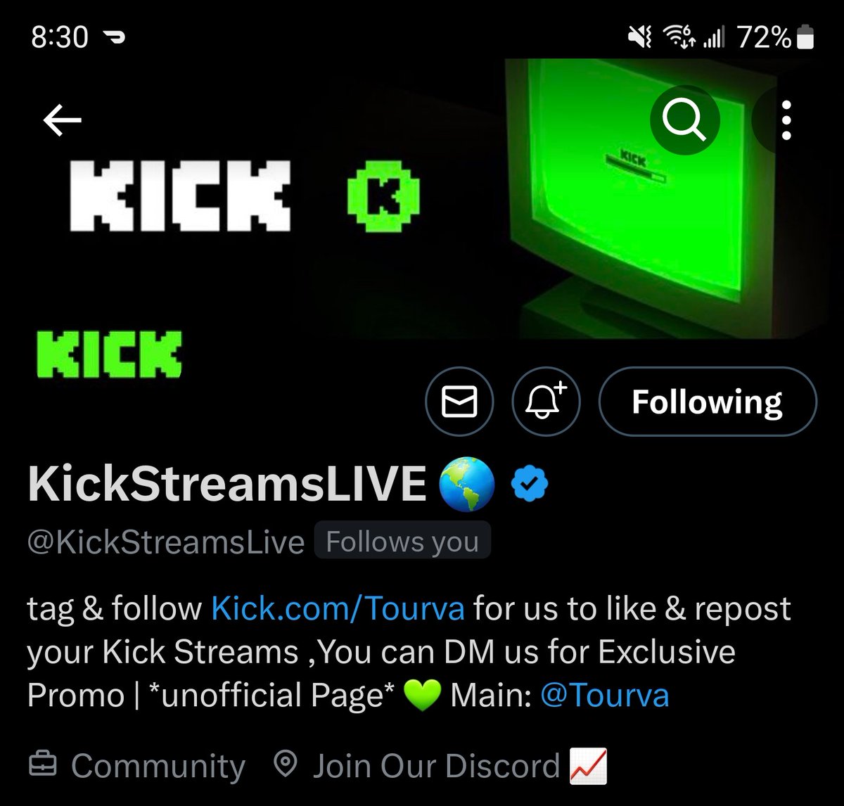 nomadsLive's tweet photo. @KickStreamsLive keeping their word. Gotta love it. https://t.co/i0z0VSAiK4