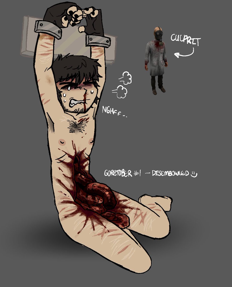 bipolarsimon's tweet photo. GORETOBER DAY 1  🚫 https://t.co/woY3iNB21F