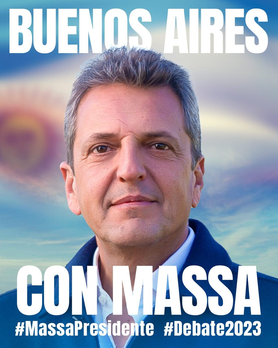 #MassaPresidente2023 
#De