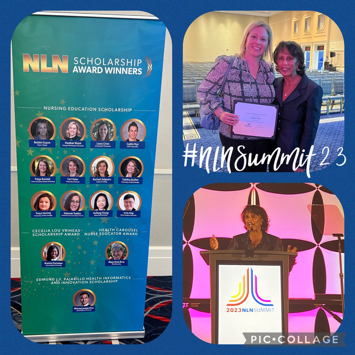 Heather Walsh (@heatherwsimrn) on Twitter photo Grateful for receiving <a href="/NLN/">National League for Nursing</a> Nurse Educator scholarship award to support my dissertation exploring nurses’ experiences with racial microaggressions in the workplace. #NLNSummit23 #NursingEducation Grateful for receiving <a href="/NLN/">National League for Nursing</a> Nurse Educator scholarship award to support my dissertation exploring nurses’ experiences with racial microaggressions in the workplace. #NLNSummit23 #NursingEducation