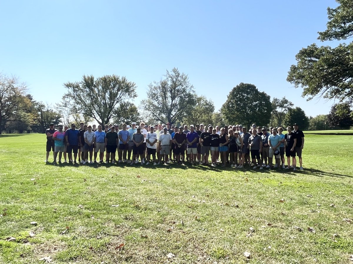 OutworkElite's tweet photo. A wknd to remember!
Hosted our first golf outing  Saturday to support our OE All-⭐️ Camp with Special Olympics Illinois in November. 80+ golfers, money raised, a ton of fun, and we got to do it all with our family &amp; friends. Can’t wait for Nov! 
#outworkfam #birdiesforebuckets https://t.co/jEm8pXRm67