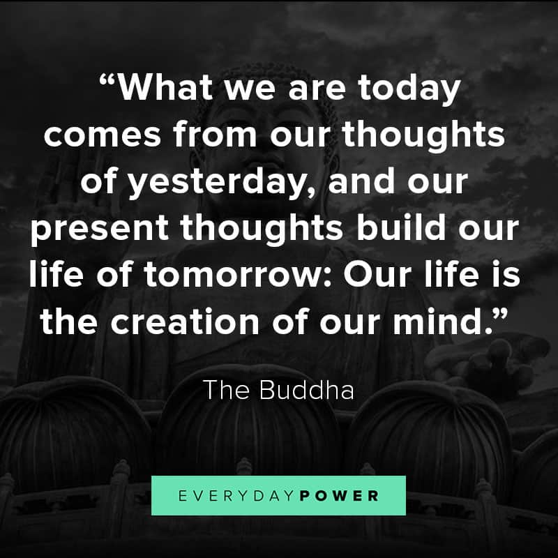 Samy48317005's tweet photo. "What we are today comes from our thoughts of yesterday, and our present thoughts build our life of tomorrow. Our life is the creation of our mind" - The #Buddha https://t.co/IDKtSuZLWm