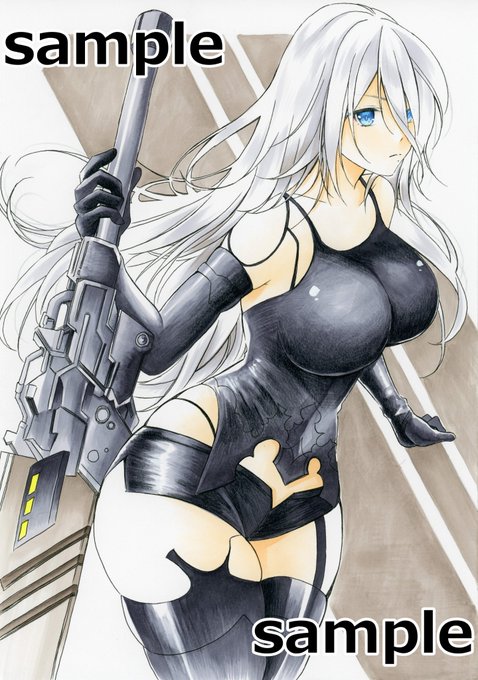 おはようございます☀️
昨日から10月始まってますが
今月もよろしくお願いします!!!
#手描きイラスト
#アナログイラスト
#コピックイラスト
#勝利の女神NIKKE 
#NIKKE
#メガニケ
#A2 