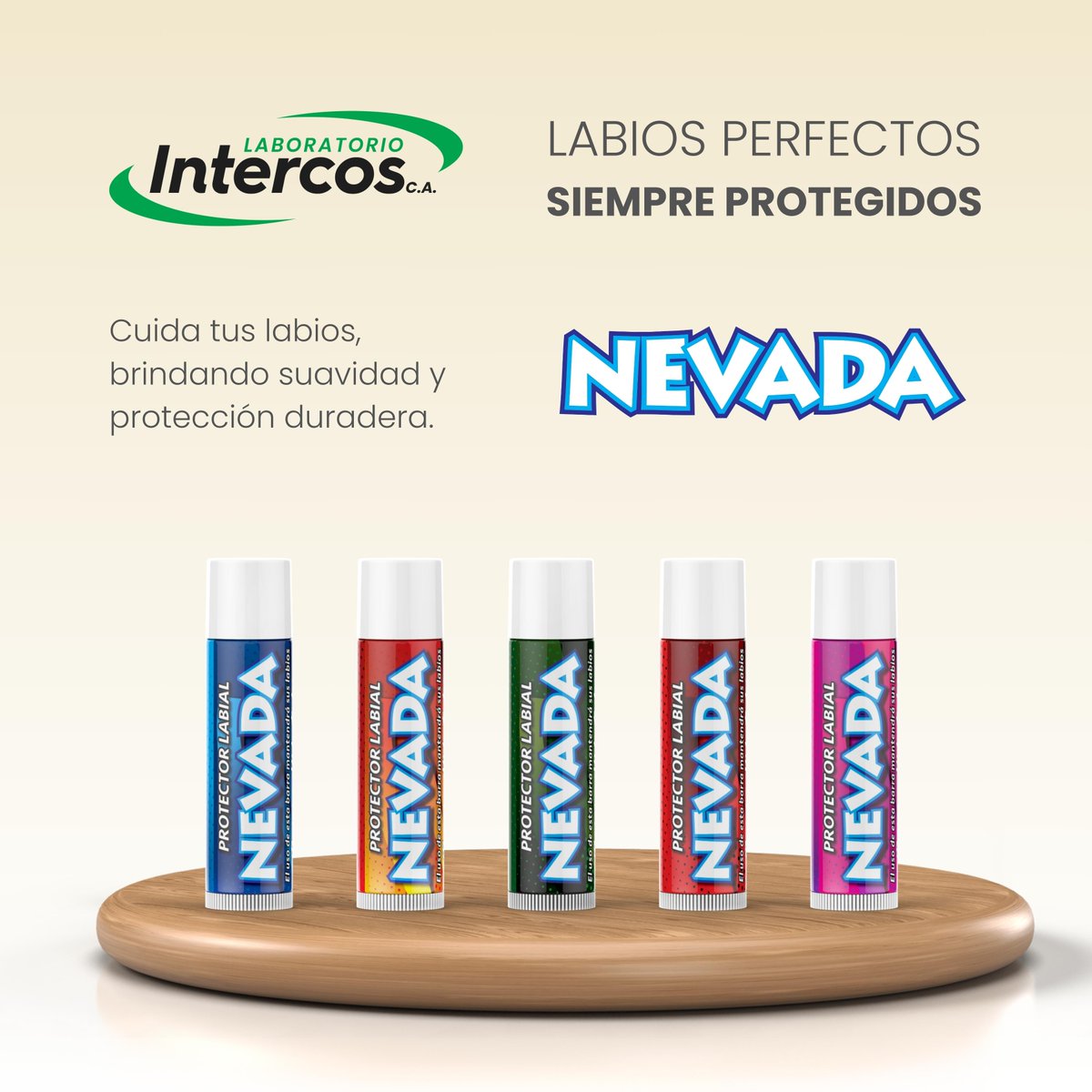 Intercosca's tweet photo. Descubre el secreto de unos labios suaves y seductores con los protectores labiales de Nevada. 💄✨ Cuida tus labios y dale a tu sonrisa el brillo que se merece. ¡No te quedes sin el tuyo! 💋 Cuéntanos cuál es tu presentación favorita 💬💧🍒🥥🍏🍓 https://t.co/X7fdlMX4Cq